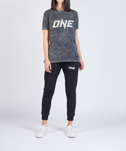 เสื้อยืด โลโก้ ONE สี Stonewashed