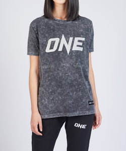 เสื้อยืด โลโก้ ONE สี Stonewashed