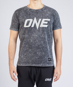 เสื้อยืด โลโก้ ONE สี Stonewashed