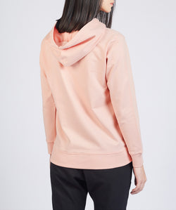 เสื้อฮู้ดคอกลมโลโก้ Signature ONE (สีชมพูพีช)