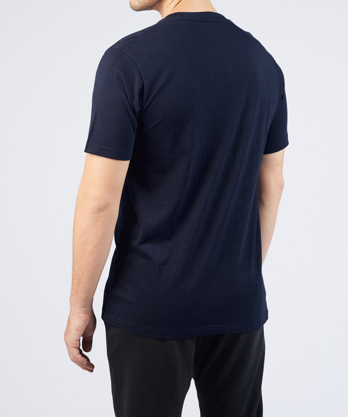 เสื้อยืด Kickboxing Typography (สีกรมท่า)