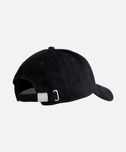 ONE White Logo Baseball Cap 2.0 (Black)