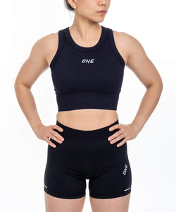 Elite Sports Crop (Black)