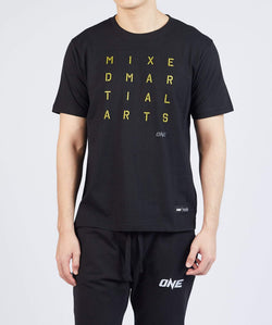เสื้อยืด Mixed Martial Arts Typography