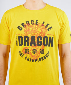 เสื้อยืด THE DRAGON Graphic (สีเหลือง)
