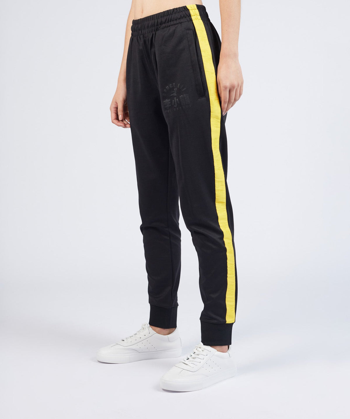 Yellow black and white on sale joggers