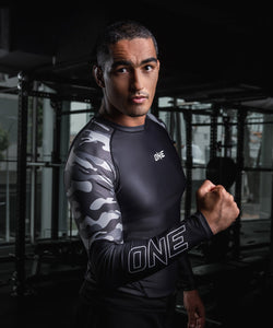 Elite Pro Rash Guard - Urban Camo