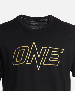 ONE Gold Metallic Logo Tee - ONE.SHOP | The Official Online Shop of ONE Championship
