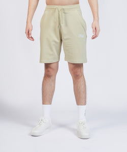 ONE Logo Jogger Shorts (Sand)