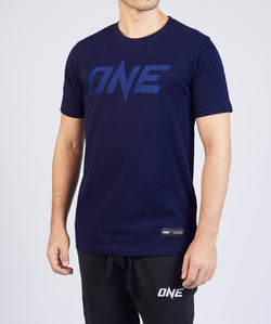 ONE Navy Monotone Logo Tee - ONE.SHOP | The Official Online Shop of ONE Championship