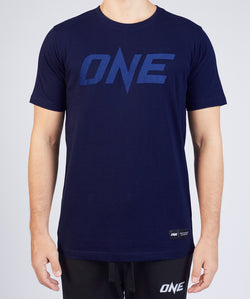 ONE Navy Monotone Logo Tee - ONE.SHOP | The Official Online Shop of ONE Championship