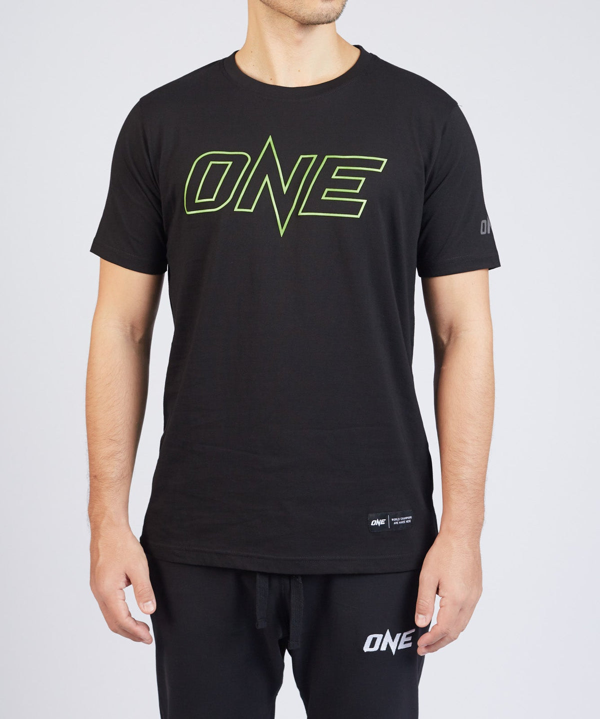 เสื้อยืด โลโก้ ONE Neon Stroke