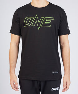 เสื้อยืด โลโก้ ONE Neon Stroke