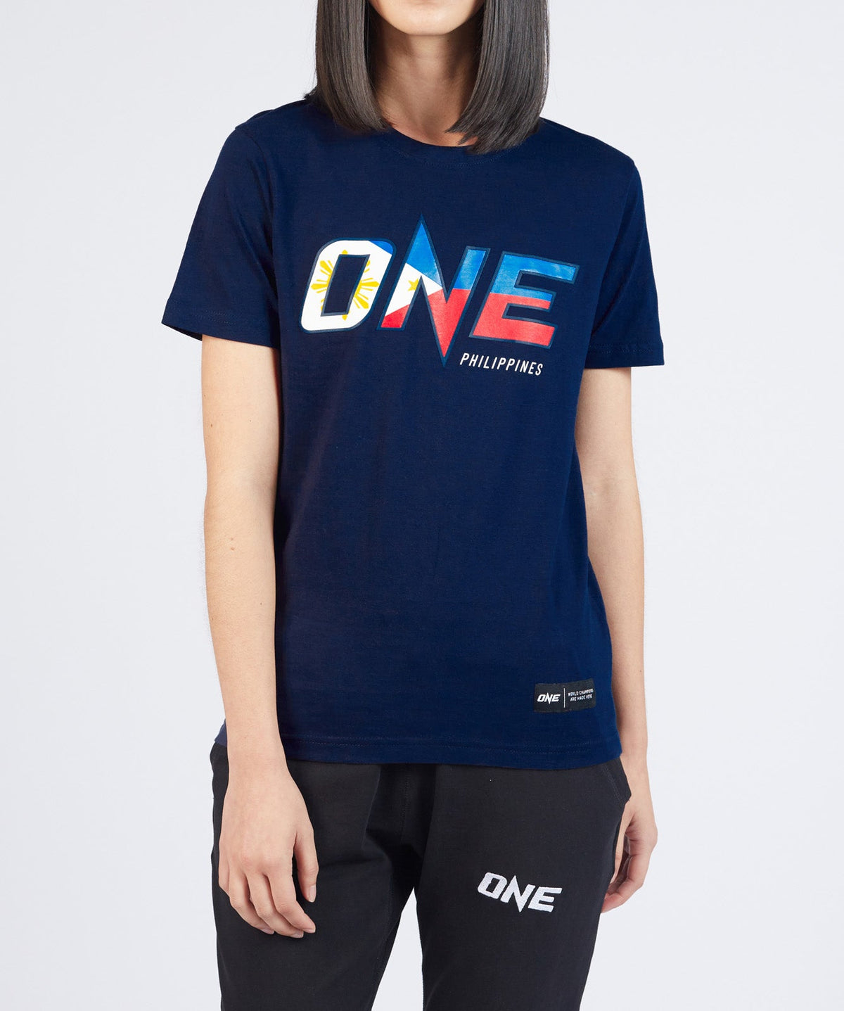 เสื้อยืด โลโก้ ONE ธงชาติฟิลิปปินส์