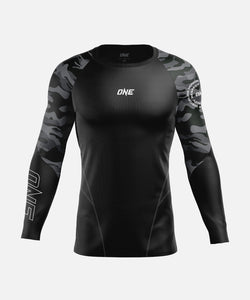 Elite Pro Rash Guard - Urban Camo