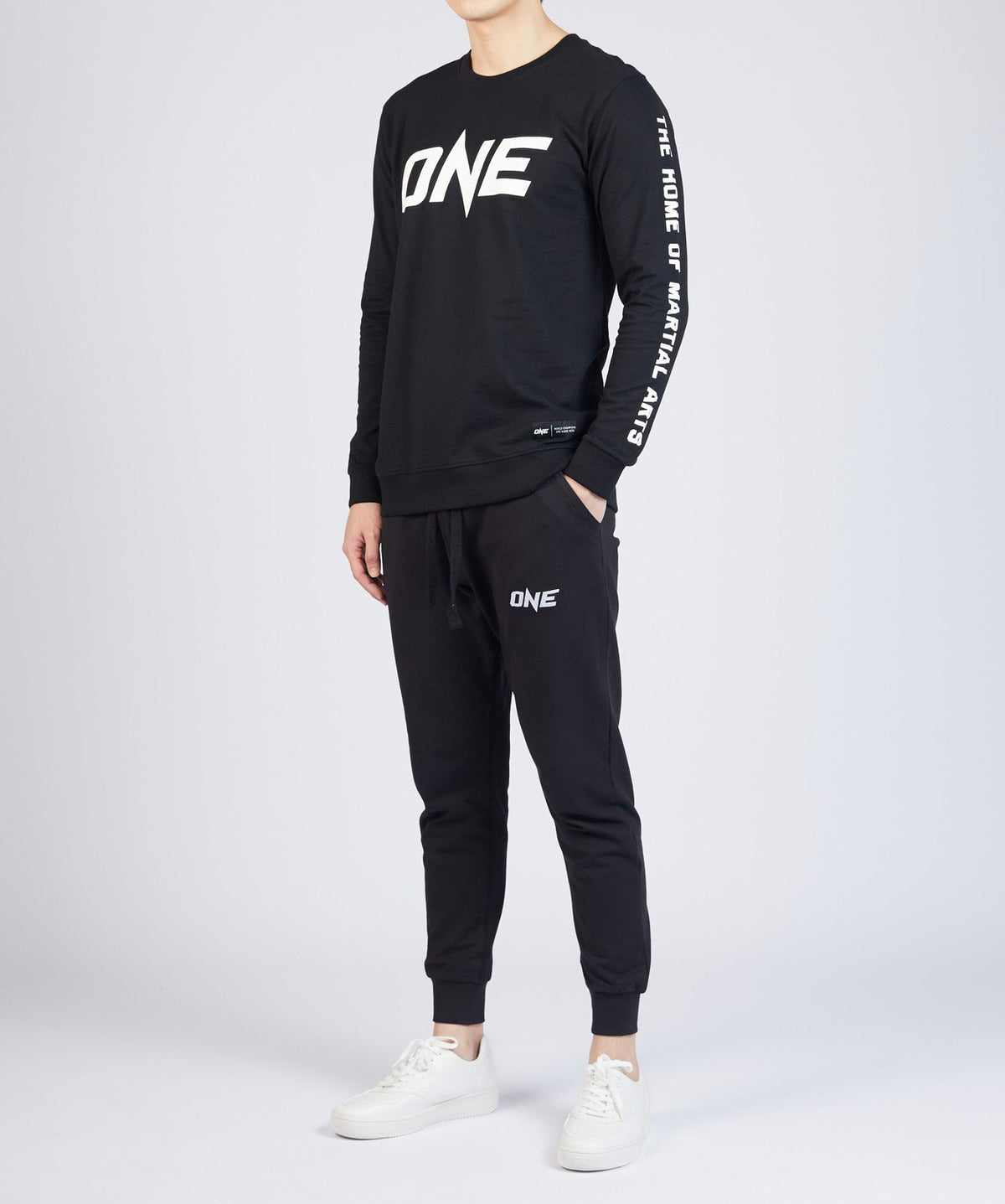 ONE Black Logo Sweatshirt - ONE.SHOP | The Official Online Shop of ONE Championship
