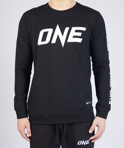 ONE Black Logo Sweatshirt - ONE.SHOP | The Official Online Shop of ONE Championship