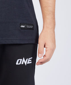 ONE Denim Blue Logo Tee - ONE.SHOP | The Official Online Shop of ONE Championship