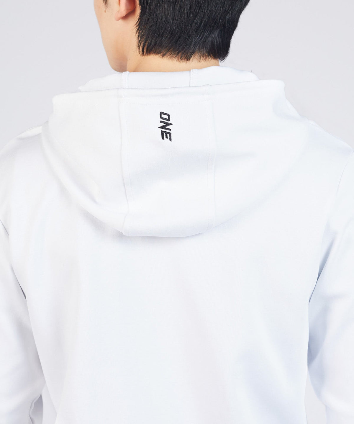 ONE Walkout Zip Hoodie (White), ONE Championship – ONE.SHOP Thailand