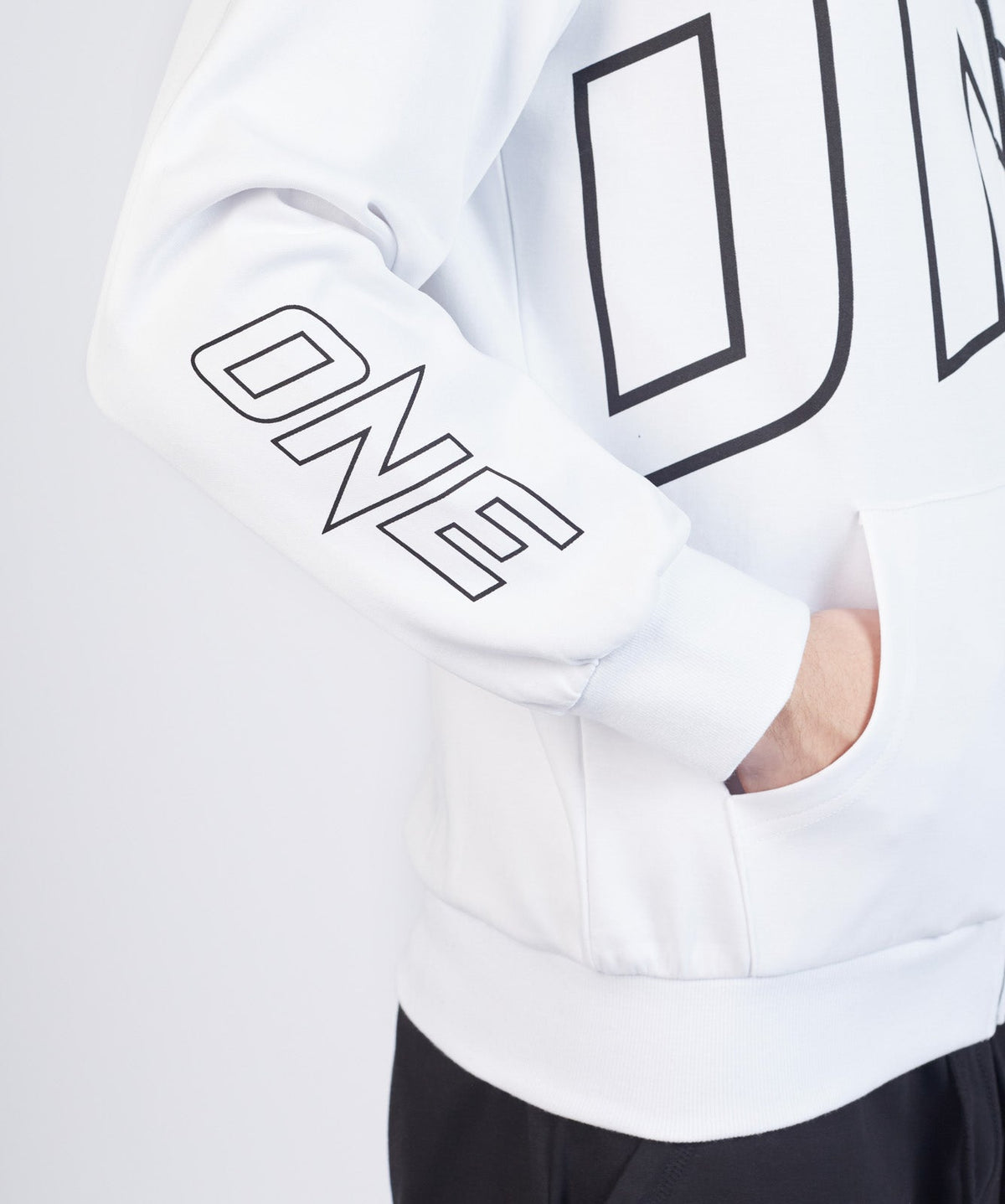 ONE Walkout Zip Hoodie (White), ONE Championship – ONE.SHOP Thailand