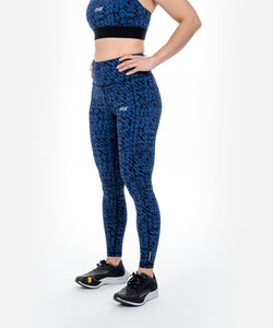 Elite Leggings 7/8 (Blue/Black)