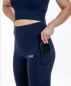 Elite Leggings 7/8 (Navy)