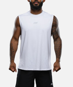 Elite Muscle Tank (White)