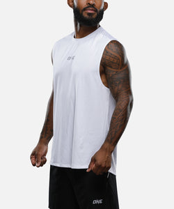 Elite Muscle Tank (White)