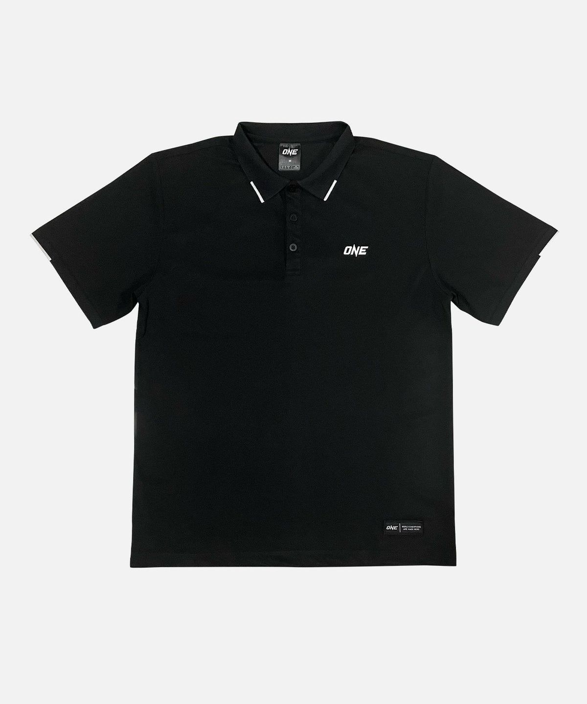 ONE POLO (Black/White)