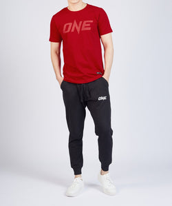 ONE Red Monotone Logo Tee - ONE.SHOP | The Official Online Shop of ONE Championship