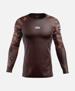 Elite Pro Rash Guard - Desert Camo