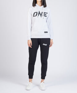 ONE White Logo Pullover Hoodie - ONE.SHOP | The Official Online Shop of ONE Championship