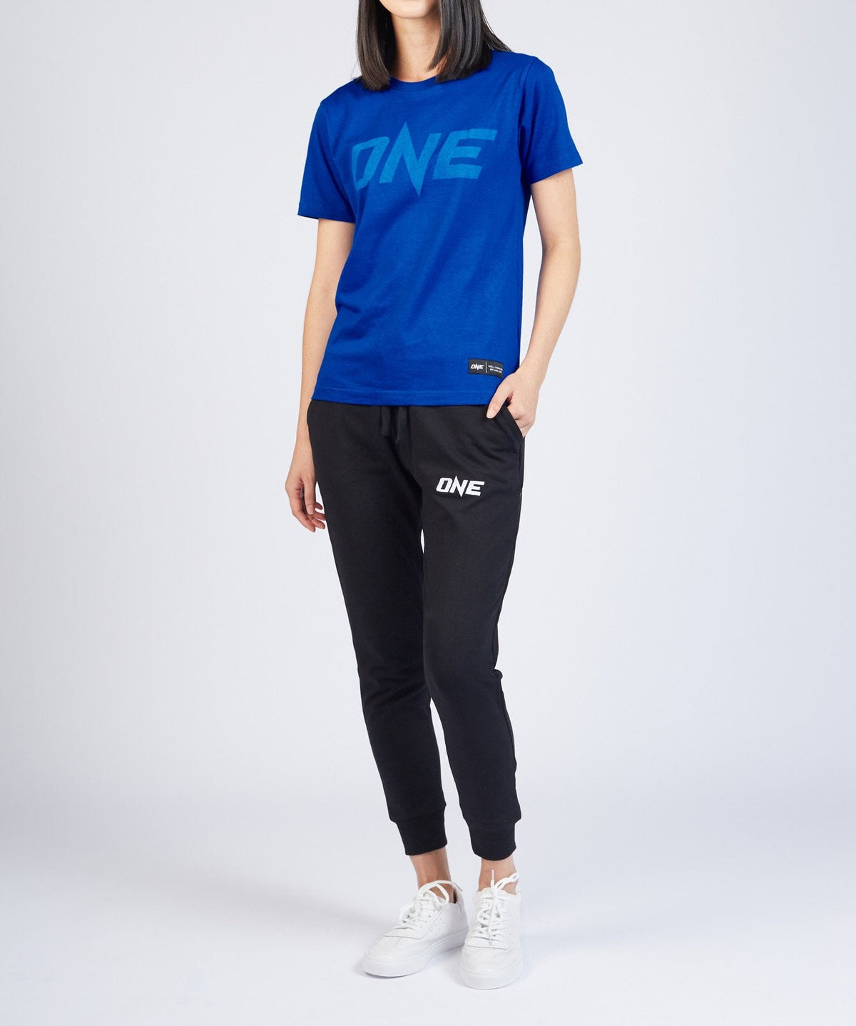 ONE Blue Monotone Logo Tee - ONE.SHOP | The Official Online Shop of ONE Championship